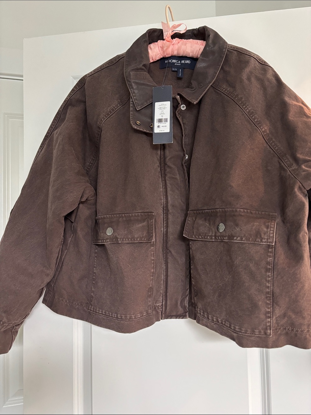 Veronica Beard Brown Barn Jacket
